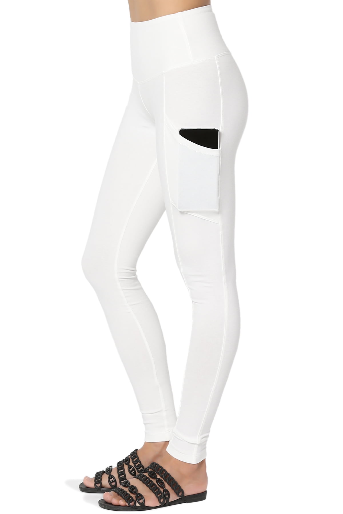 cotton leggings with pockets