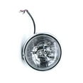 thumbnail image 4 of High/Low Beam Retro Vintage Skull Light Bulb Side Mount Headlight For Harley Dyna Honda Old School Chopper, 4 of 7