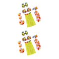 thumbnail image 4 of sweethay Conjunto de accesorios de de hierba hawaiana, faldas largas, vestido de baile, exquisito disfraz de moda para mujer, Kit de accesorios, Type5 NO5, 4 of 6