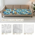 thumbnail image 2 of Xoenoiee Boho Mandala Flower Print 3-Piece Couch Cushion Covers, Stretch Sofa Seat Slipcovers with Non-Slip Elastic Bottom, Washable Furniture Protector for Living Room Outdoor Patio, 2 of 7