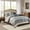 Blue, variant on GDF Studio 7-Piece Elegant Jacquard Comforter Set with Decorative Pillows, Queen Size, Red