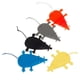 thumbnail image 1 of 5pcs Mouse Door Stopper Door Stop Wedge Baby Safety Products Cartoon Windproof Silicone Door Bottom Door Stopper (Color Random), 1 of 3