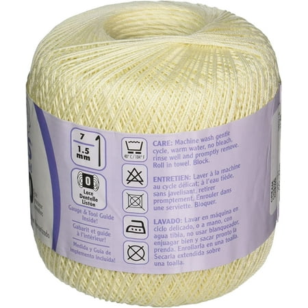 Aunt Lydia's Classic Crochet Thread Size 10-Cream