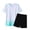 ZD-White, variant on Karoyedx Kids Athletic Outfits Boys Short Sets Athletic 2 Piece Summer Outfits With Pockets Lightweight Sports Sets Youth Light Blue Size,1-2 Years