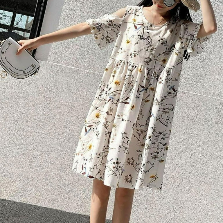 blue dress for baby girl Boho Maternity Dress for Photo Shoot Boho Maxi Dress Beach Wedding YW230308 6 / Lilac