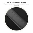 thumbnail image 5 of 2 Pcs T-Square Ruler Drafting Ruler Tee Square Ruler Measure Tape Measurement Tape Double Scale Ruler, 5 of 6