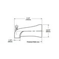 thumbnail image 2 of Moen Chrome Diverter Spouts Faucet, 2 of 3