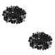 thumbnail image 2 of Scienceny 1 Set Bumper Fastener Plastic Auto Rivet Useful Car Upgraded Buckle Set Structure Fixing Universal Fitting Accessories Sturdy Type1 NO1 Scienceny CBP229556, 2 of 6