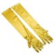 thumbnail image 1 of Xiao Hua Guantes de ópera de satén mate, longitud 53 cm (amarillo brillante), 1 of 5