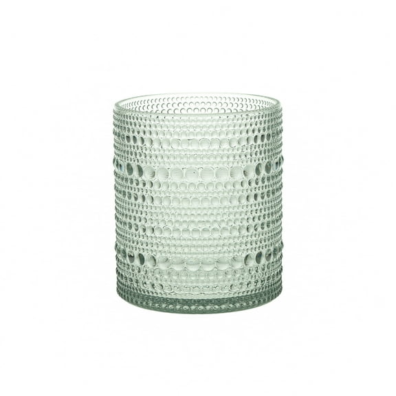 Fortessa Orbetto Outdoor Double Old Fashioned Beverage Cocktail Glass 4 Pack, 10.5 Ounce, Sage