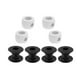 thumbnail image 5 of 4 bujes de futbolín, varillas de rodamiento, altura interior ligera de 23-34 mm, piezas de repuesto para futbolín con anillos de tope de ., 5 of 9
