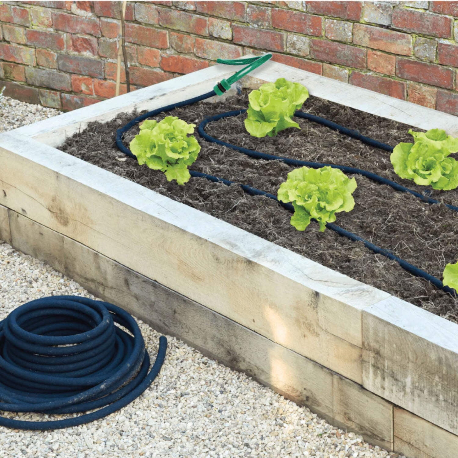 Ferry-Morse Complete Drip Irrigation System with 100ft Soaker & 50ft Garden Hose