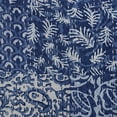 thumbnail image 4 of Stylo Culture Ethnic Chair Seat Throw Pillow Covers 16 x 16 Kantha Patchwork Indigo Blue White Traditional 40x40 cm Home Decor Cotton Patchwork Square Cushion Covers | Set Of 5, 4 of 4