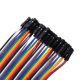 thumbnail image 2 of BRIGHTFUFU 40 cables de puente de color hembra a hembra de 10 cm y 2,54 mm compatibles con placa de pruebas., 2 of 7