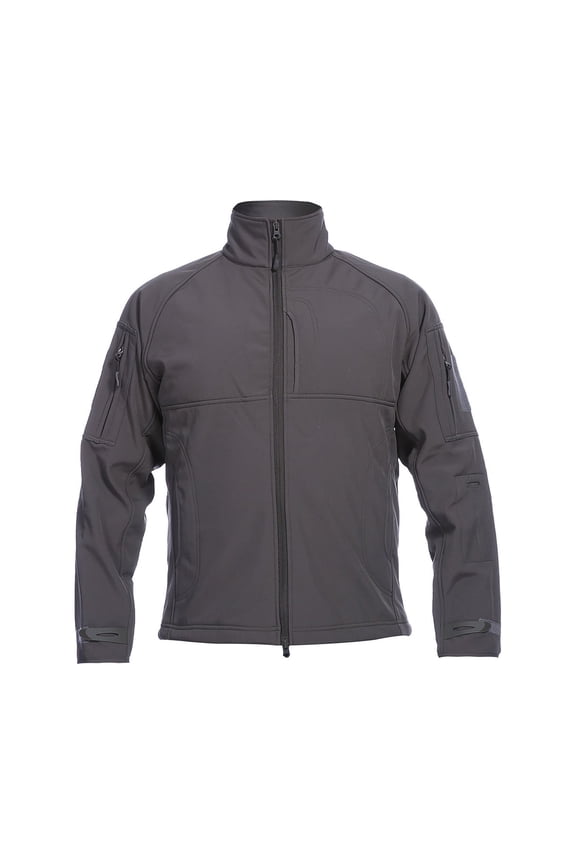 Men's Storm Jacket Long Sleeve Solid Color Comfy Warm Fleece Waterproof Soft Outdoor Jacket