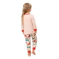 thumbnail image 6 of Family Matching Christmas Pajamas, Car Christmas Tree Print Long-Sleeved Tops + Elastic Waist Trousers/One-Piece Jumpsuit, 6 of 10