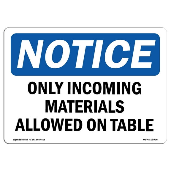 SignMission OS-NS-A-1824-V-13417 18 x 24 in. OSHA Notice Sign - Hearing Protection