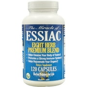Essiac Tea Capsules, 3199.5 mg per serving, 120 Capsules, Eight Herb Essiac, All Natural, No Brewing or Refrigeration, Great for Travel