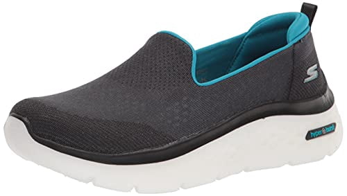 Skechers Women's Go Walk Hyper Burst Mesh Slip on Sneaker