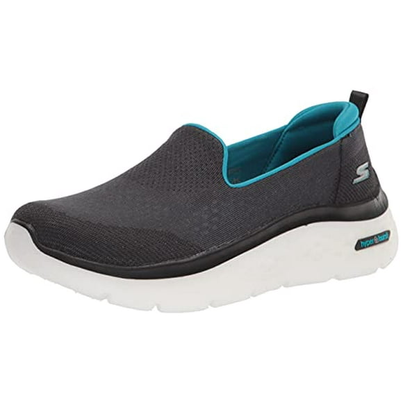 Skechers Women's Go Walk Hyper Burst Mesh Slip on Sneaker