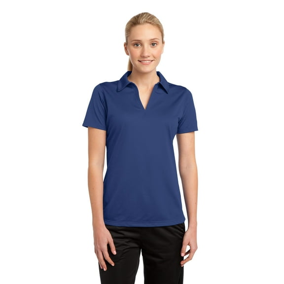 Sport-Tek Women’S Posicharge Active Textured Polo. Lst690.