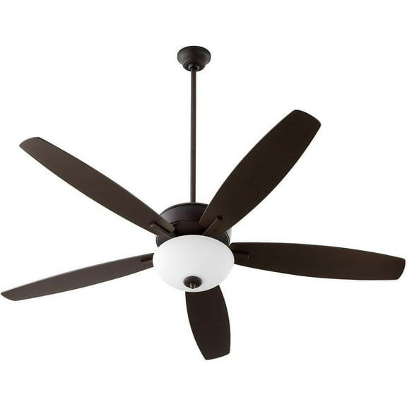 70605-86 Quorum Lighting Breeze - 60 Inch Ceiling Fan-Oiled Bronze Finish-Oiled Bronze/Weathered Oak Blade Color