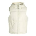 thumbnail image 4 of Scoop Women's Faux Leather Hooded Puffer Vest, Midweight, Sizes XS-XXL, 4 of 5