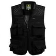 thumbnail image 2 of Mens Summer Outdoor Work Safari Fishing Travel Photo Vest with Pockets, 2 of 21