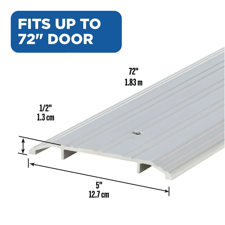 M-D Building Products 68338 5 in. x 1/2 in. x 72 in. Silver