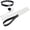 Black, variant on Fdelink Jewelry Accessories Love Shape Pendant Link Chain Metal Women Necklace Collar Leather Traction Punk Bell Choker Rope Accessory Choker Necklace (Black)