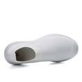 thumbnail image 6 of CAICJ98 Womens Sneakers Lightweight Casual Shoes Knit Loafers Breathable Walking Shoes Flats Slip On Shoes Women White,6.5, 6 of 7