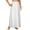 White, variant on Women's Shadowline 471162X Plus Size Flare Half Slip 28 Inch (Nude 1X)