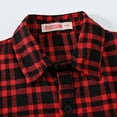 thumbnail image 4 of Odeerbi Girls Dress Baby Girls Clothes Versatile Long Sleeved Plaid Skirt Children's Waist Shirt 2025 Casual Dress Black, 4 of 8