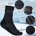 thumbnail image 2 of Calcetines de playa Dizokizo de neopreno antideslizantes de 3 mm, talla L, 2 of 7