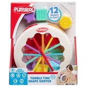 Playskool Tumble Time Shape Sorter Activity Toy, 12 Textured Shapes, Kids Ages 9 Months and up