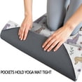thumbnail image 3 of 70x26 Inch Yoga Towel, Sweat Absorbent Non-Slip Mat for Hot Yoga, Pilates & Fitness,Dachshund Floral White Pattern, 3 of 5