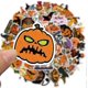 thumbnail image 4 of Halloween Stickers, Waterproof Vinyl Stickers Decals for Water Bottle Scrapbooking Laptop Skateboard Party Favors, Funny Cute Pumpkin Stickers Pack fo, 4 of 5