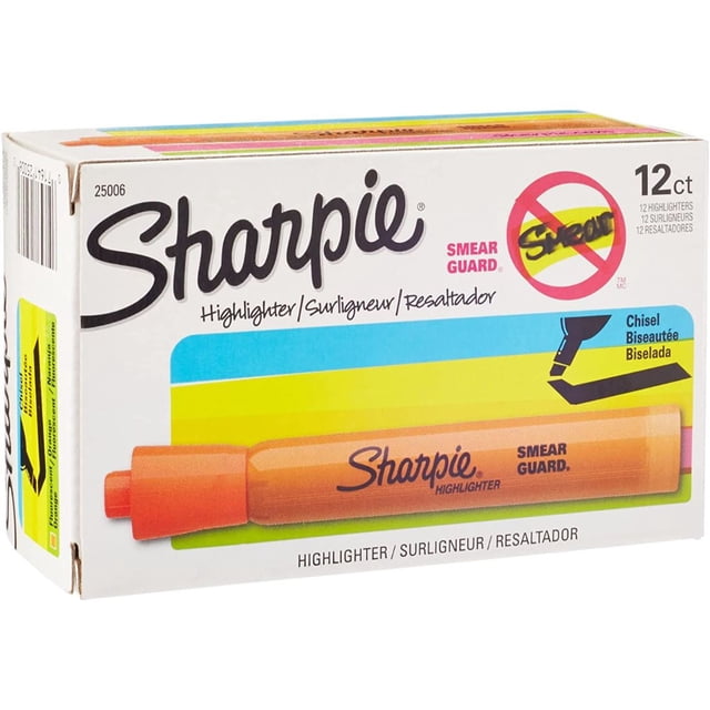 Marcador Fluorescente Naranja SHARPIE 1776909 Sharpie Accent Tank Style