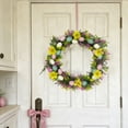 thumbnail image 6 of Blaxill Easter Wreath, Holiday Decorations, Home Decor, Door Garland, Multicolor Plastic 7.87"x7.87", Party/Home, 6 of 6