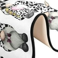thumbnail image 6 of SKYSONIC 2'X6' Cow Gnome Couple Runner Rug with Rubber Backing, Valentines Day Non Slip Entryway Rug Runner Washable Soft Area Rug Carpet for Hallway Bedroom Kitchen Decor, 6 of 6