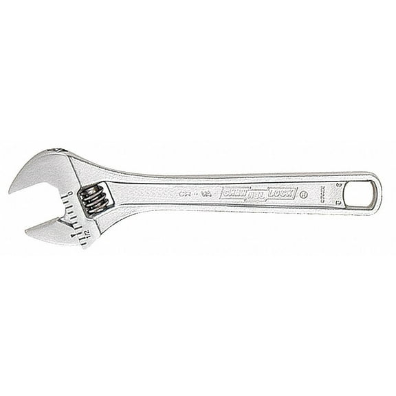 Channellock 4 in. L Metric and SAE Adjustable Wrench 1 pc.