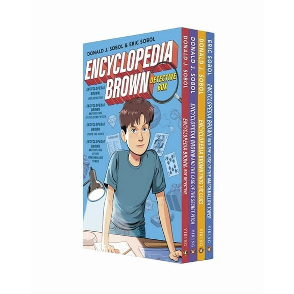 Encyclopedia Brown Encyclopedia Brown Detective Box Set (4-Book Box Set), (Paperback)