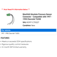 thumbnail image 2 of Manifold Absolute Pressure Sensor Connector - Compatible with 1997 - 1998 Chevy T6500, 2 of 2