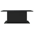 thumbnail image 3 of vidaXL Coffee Table Black 102x55.5x40 cm Engineered Wood, 3 of 4