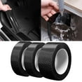 thumbnail image 3 of 3Rolls Universal Car Door Entry Guard Protector Strip Car Door Sill Protector Film Car Threshold Guard Bumper Door Guard Scuff Plate Protectors Tape Car Scratch Cover for Most Cars 1.2in*9.8FT, 3 of 11
