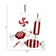 thumbnail image 2 of Nearly Natural 12" Holiday Assorted Polystyrene Christmas Jumbo Assorted Candy, Deluxe Shatterproof Ornament, 4 Count, 2 of 7