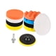 thumbnail image 4 of Almohadilla para pulir automóviles,Kits de almohadillas de esponja para pulir automóviles Aplicador para automóviles,Kit pulidor de coche Taladro Pulido Encerado Sellado,Almohadillas, 4 of 9