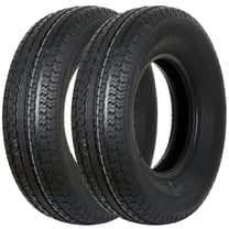 WEIZE Premium Trailer Tires ST225/75R15 10 Ply 117/112N Load Range E, ST 225/75/15 225/75R15 225 75R15 Radial Tires - Set of 2