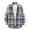 4 Dark Blue, variant on Plaid Shirts Men Long Sleeve Shirt Jackets Regular Fit Shacket with Chest Pocket Button up Designer Checked Overshirt Casual Classic Workwear Comfortable Youth Tops Plus Size