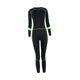 thumbnail image 3 of Traje de neopreno para mujer,Traje de neopreno de cuerpo entero para mujer con cremallera frontal,Traje de neopreno para mujer en agua fría Cómodo,Traje de buceo de manga larga con piel, 3 of 8